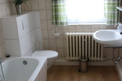 Die Ferienwohnung - Badezimmer
